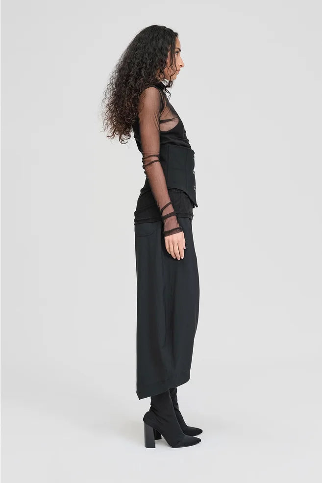 Diversion Pant - Wool blend (Black)
