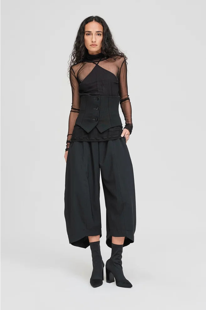 Diversion Pant - Wool blend (Black)