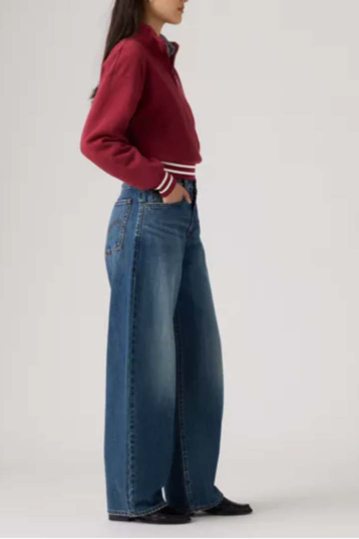 MIDDY BALLOON (FIXED DOWN) Jeans