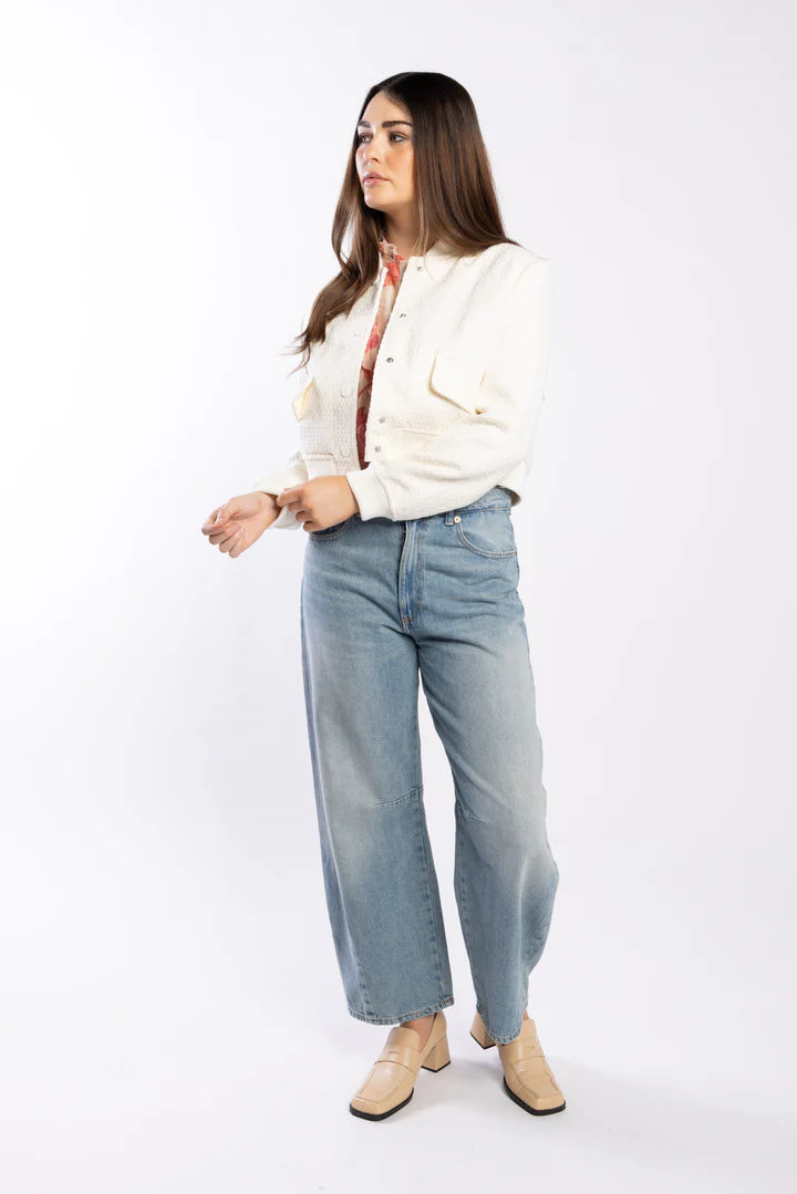 Barrel Jean (Indigo Blue)