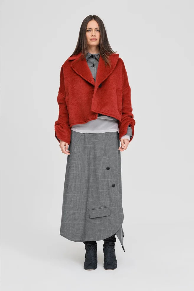 Covet Coat (Red Hairy)