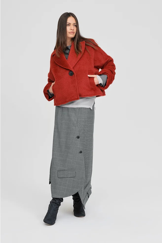 Covet Coat (Red Hairy)