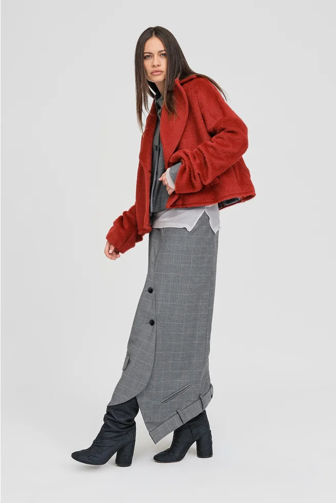 Covet Coat (Red Hairy)