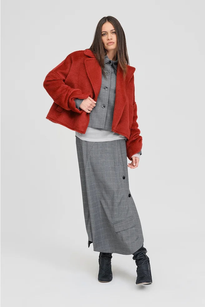 Covet Coat (Red Hairy)