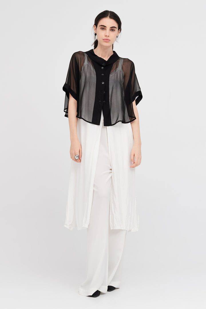 ACCENT Jacket (Black Sheer)