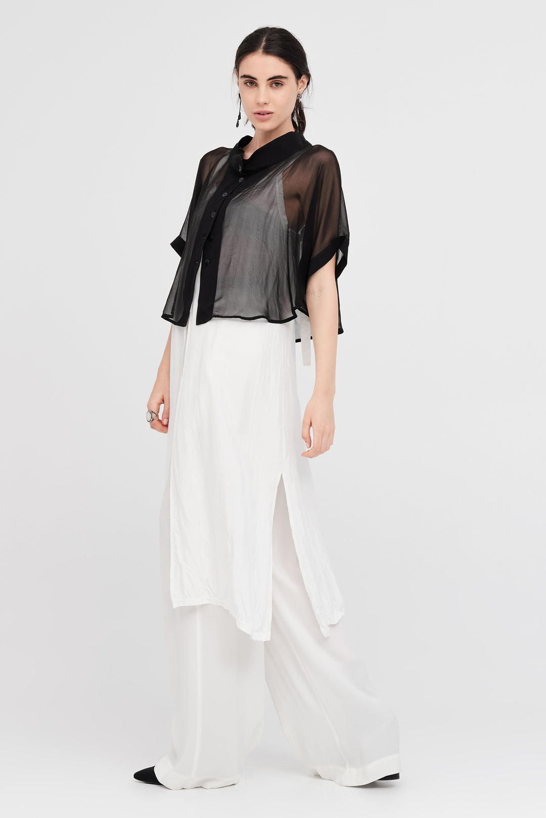 ACCENT Jacket (Black Sheer)