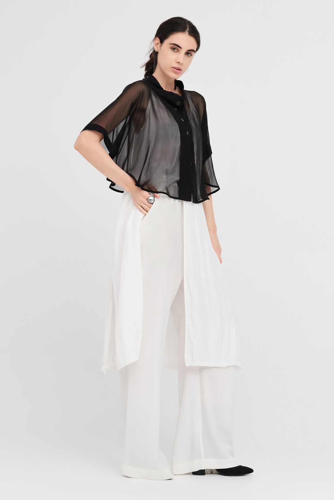 ACCENT Jacket (Black Sheer)