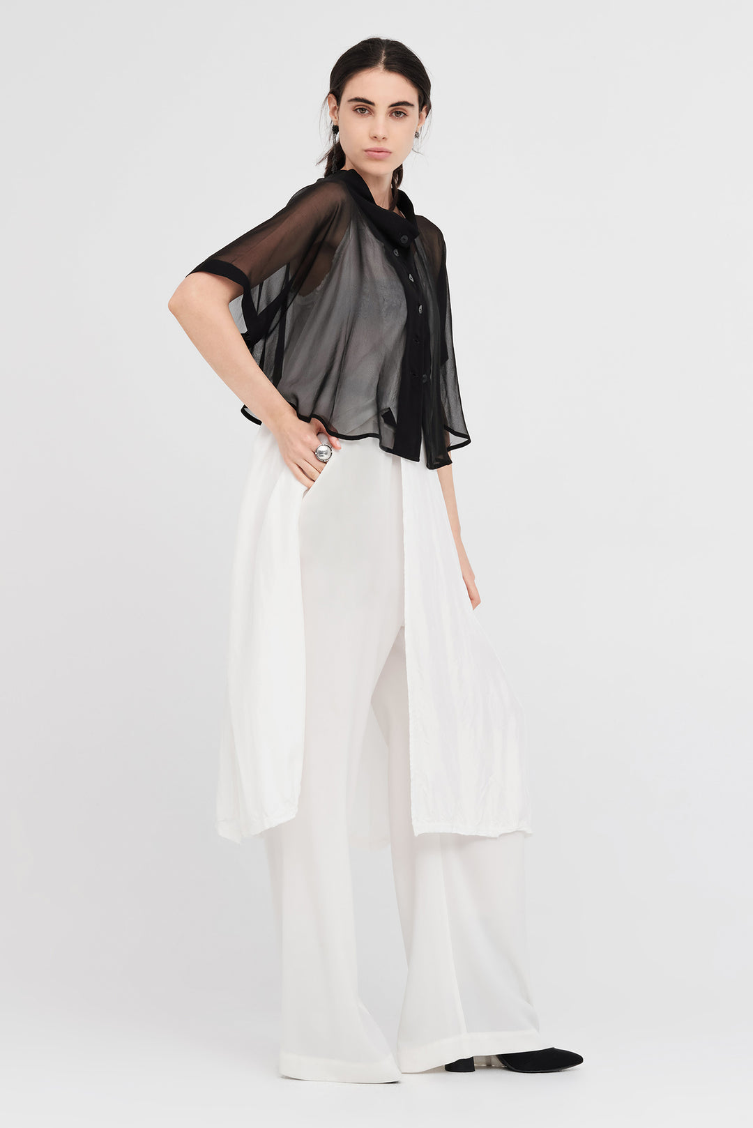 ACCENT Jacket (Black Sheer)
