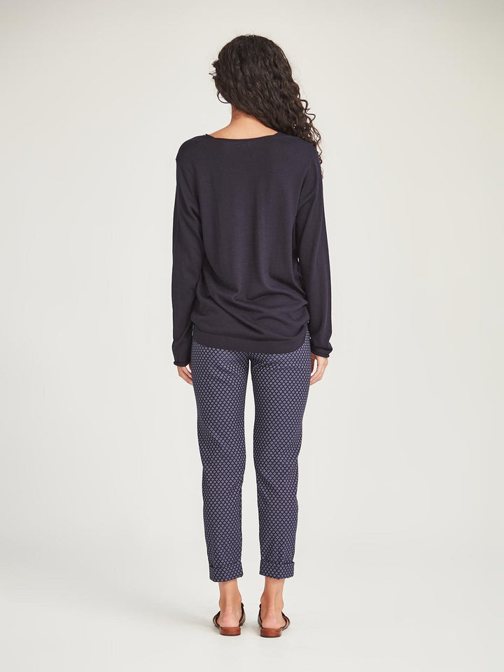 Renata Spot Hepburn (Navy Spot)