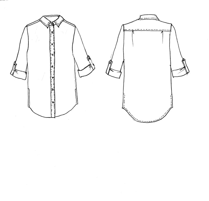 Anglesea Shirt (Silk print)