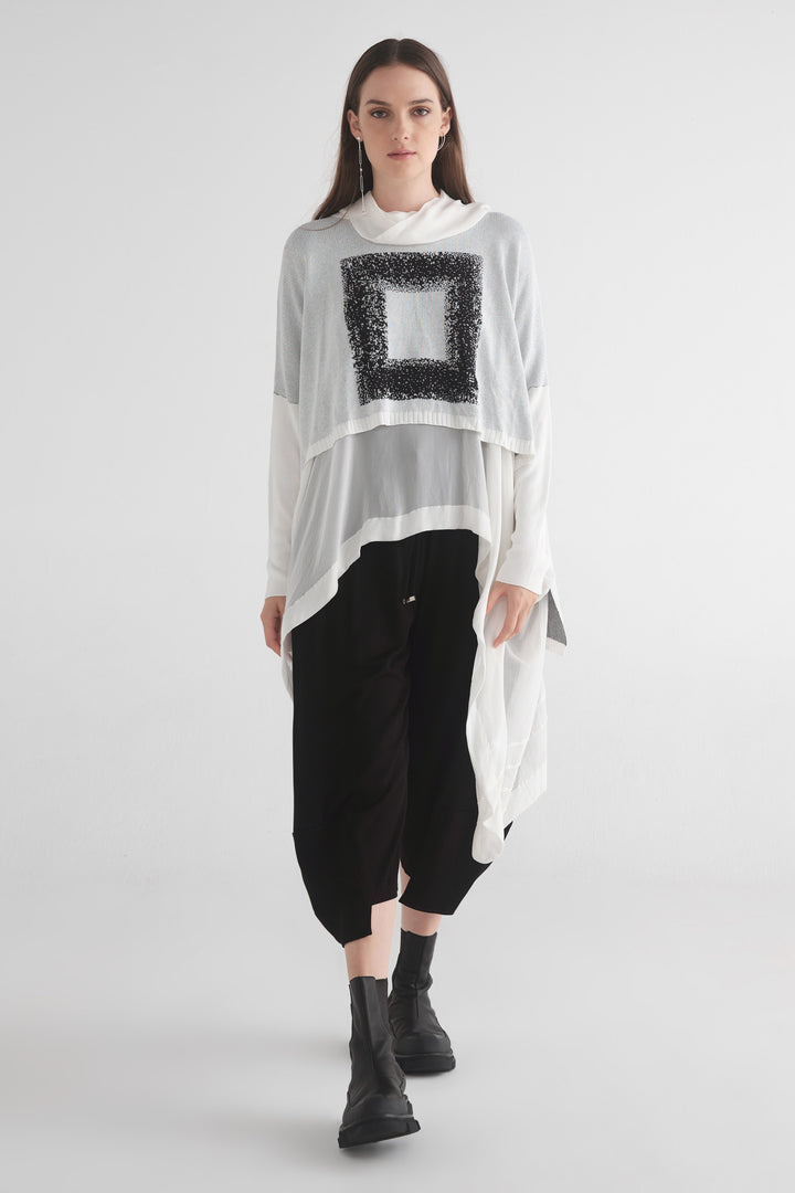 Intersection Sweater (Ivory/Black)