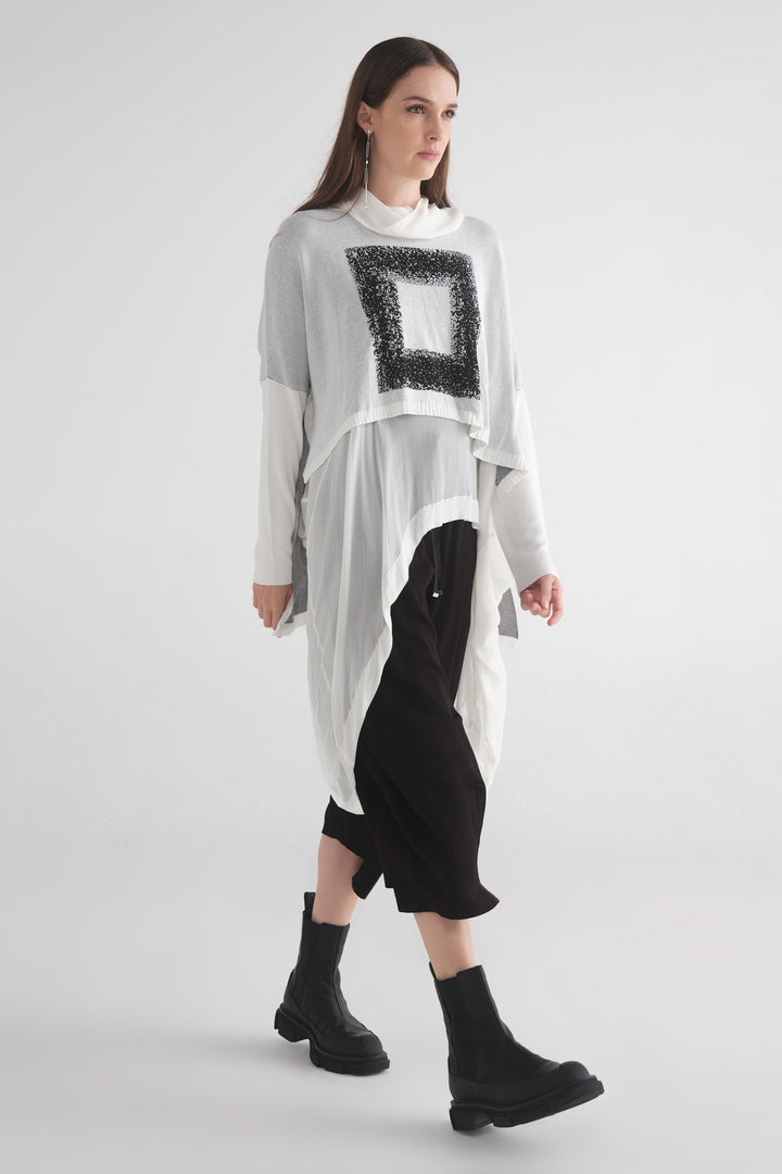 Intersection Sweater (Ivory/Black)