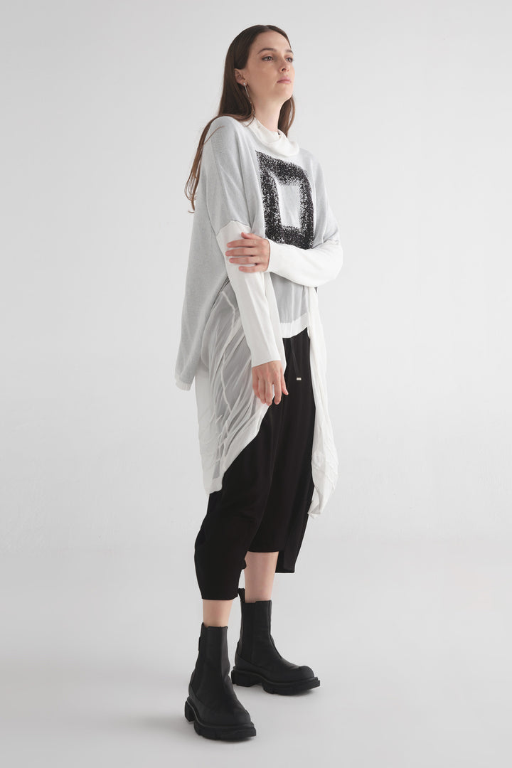 Intersection Sweater (Ivory/Black)