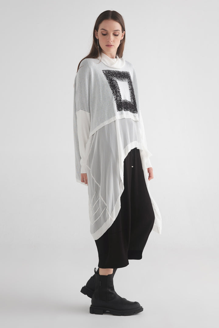 Intersection Sweater (Ivory/Black)