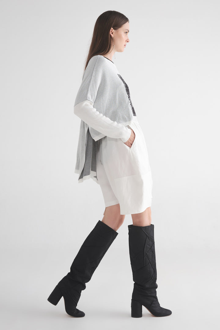Intersection Sweater (Ivory/Black)