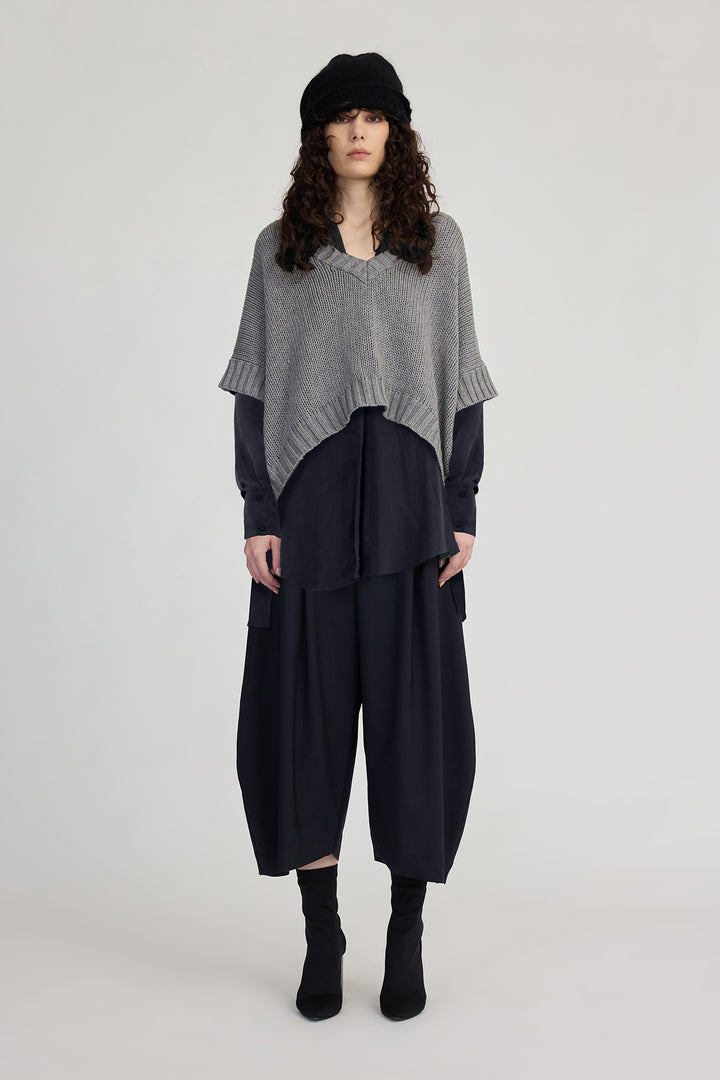 Petite Fade Sweater (Flint)