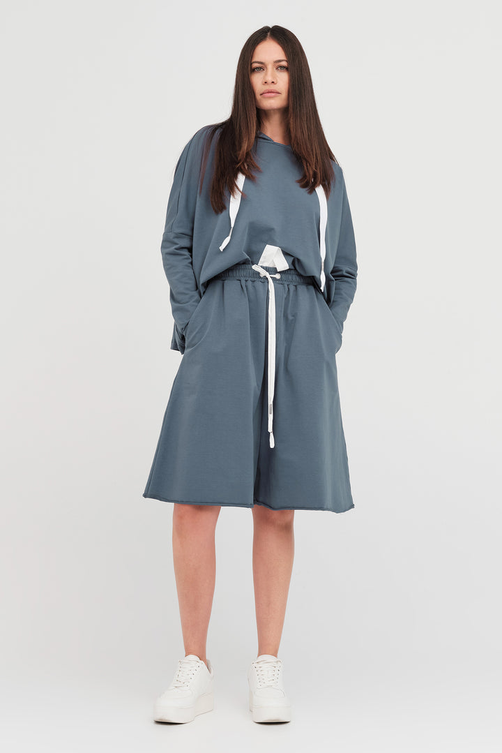 Calibration Hoodie (Indigo/Ivory)