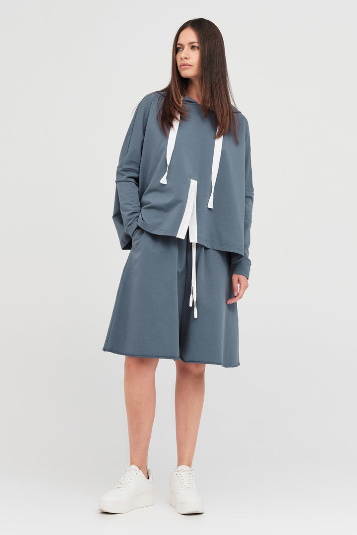 Calibration Hoodie (Indigo/Ivory)