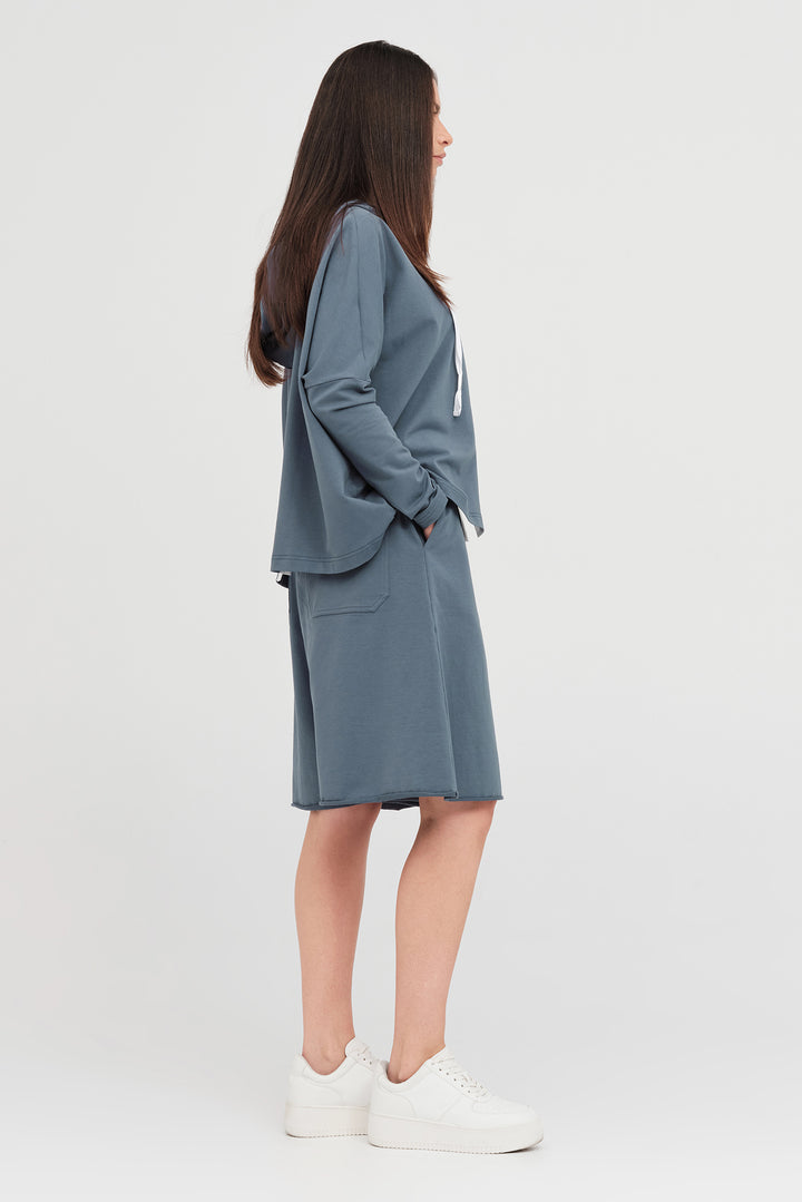 Calibration Hoodie (Indigo/Ivory)