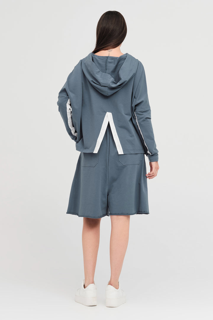Calibration Hoodie (Indigo/Ivory)