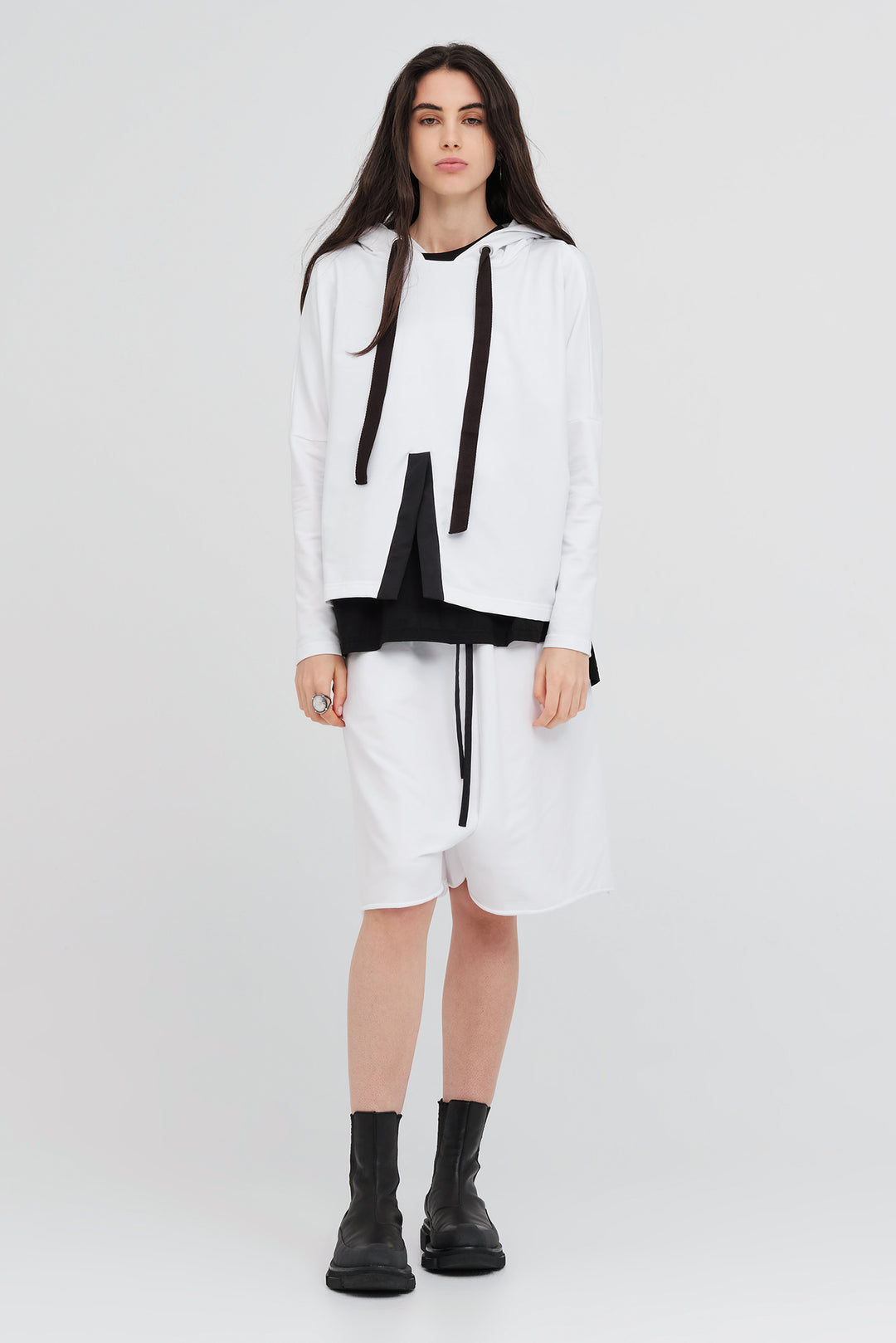 Calibration Hoodie (Ivory/Black)