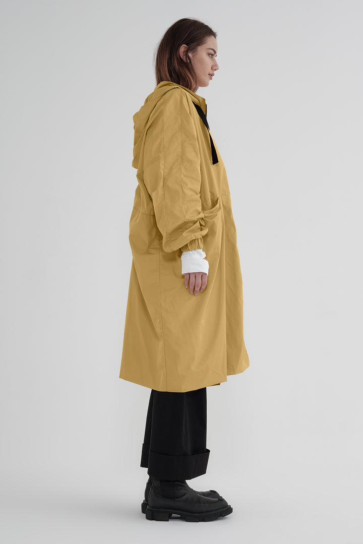 Detachable Ascribe Raincoat (Sulphur)