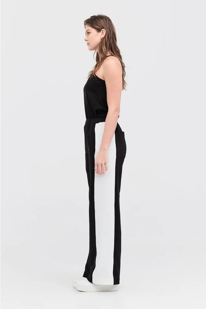 Reversed Chute Pant (Black/Ivory)