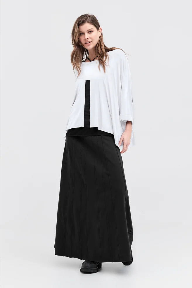 Opposing Tee (Ivory / Black)