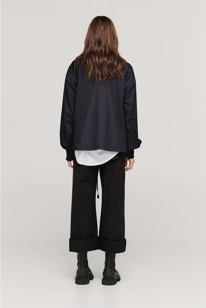 Divided Brink Sweater (Midnight)