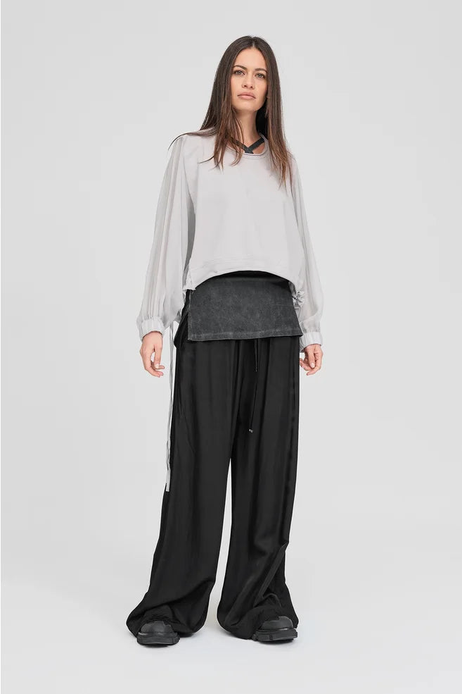 Station Pant - Viscose (Black)