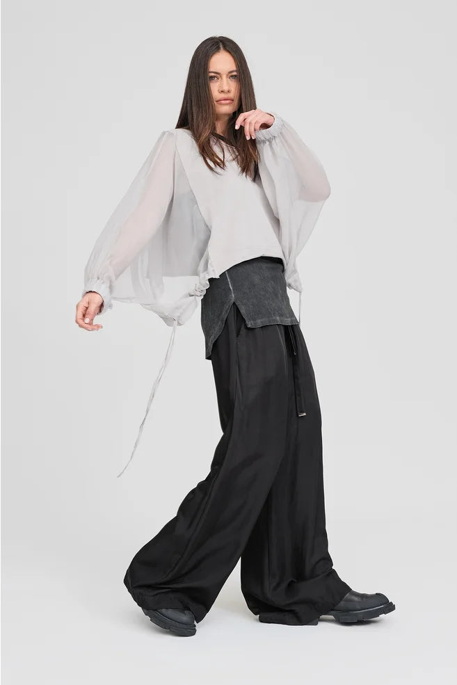 Station Pant - Viscose (Black)
