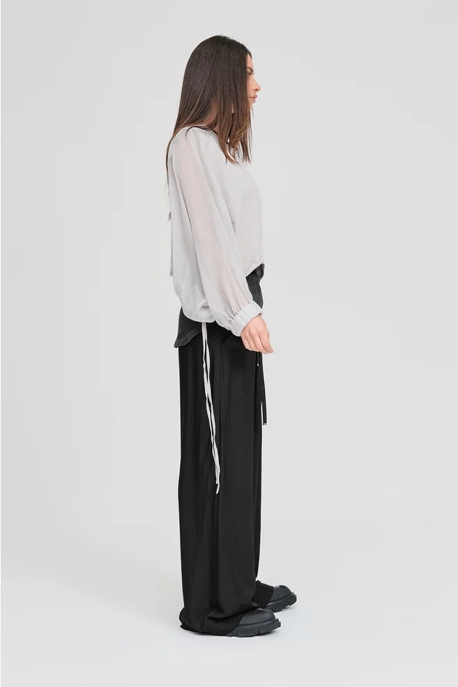 Station Pant - Viscose (Black)