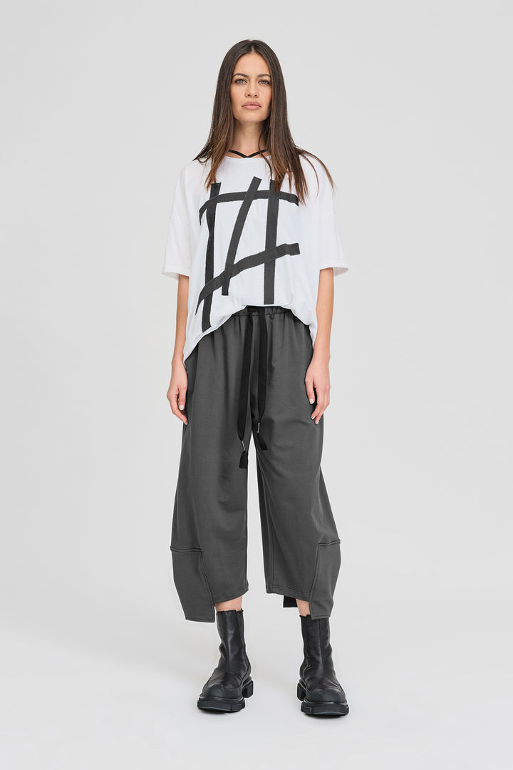 Between Module Tee (Ivory/Pewter)