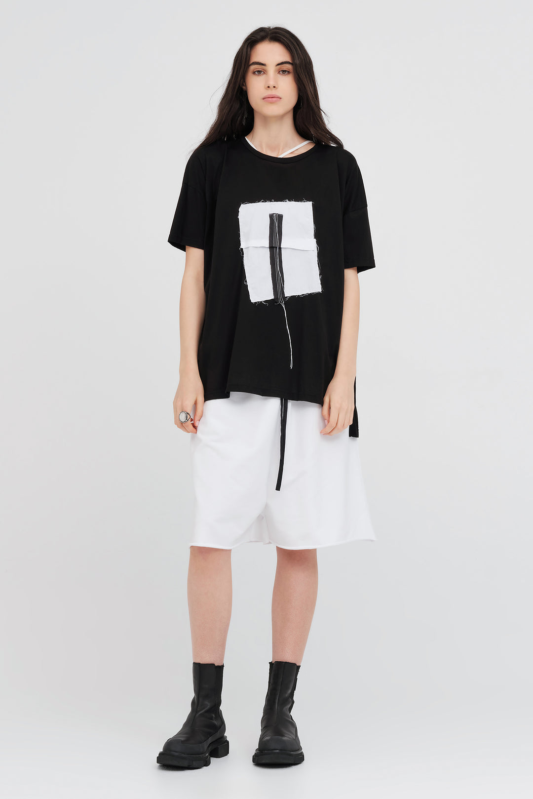 Sector Module Tee (Black/Ivory)