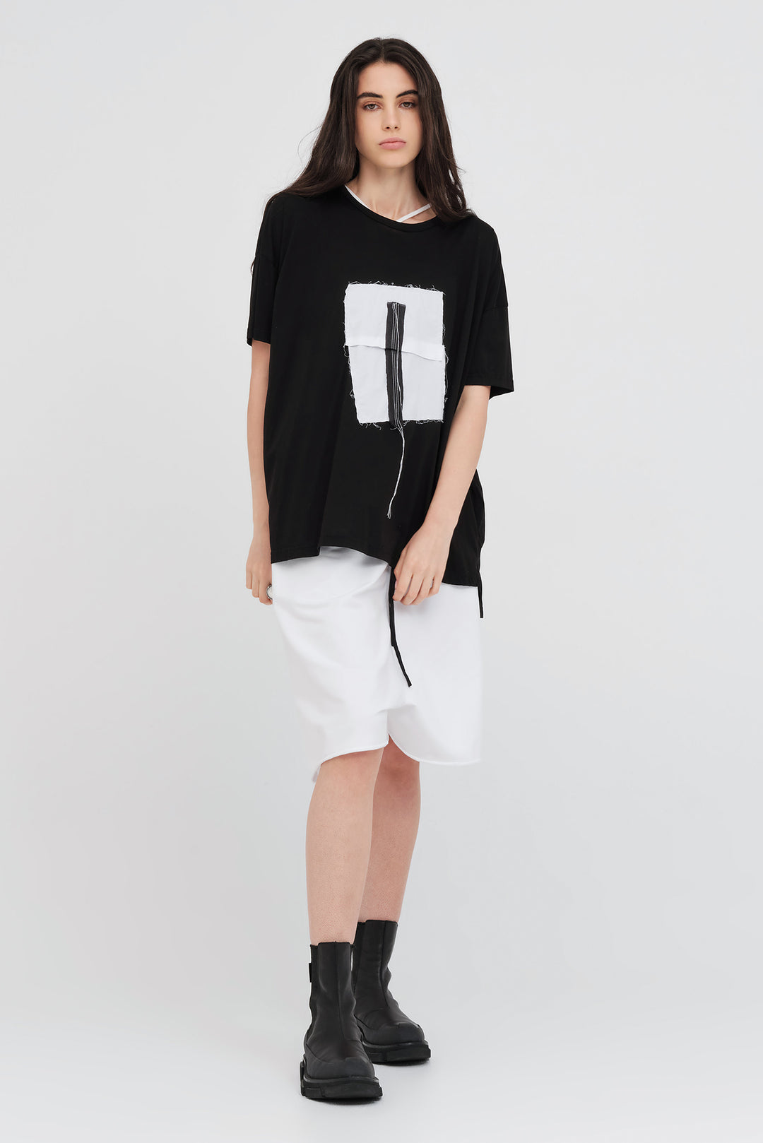 Sector Module Tee (Black/Ivory)