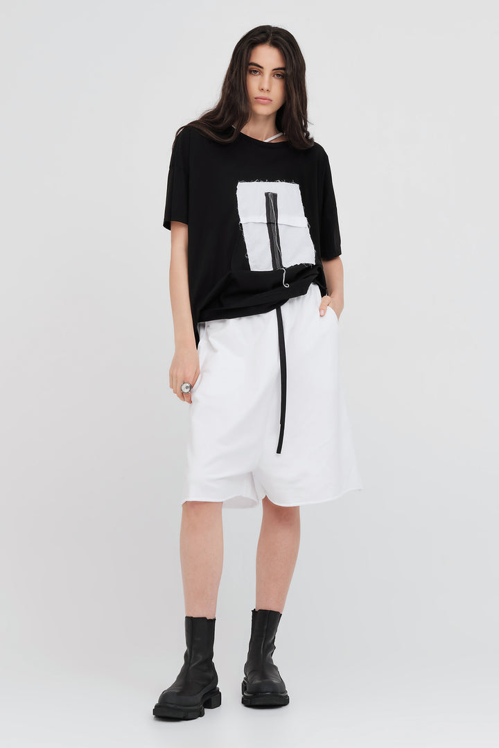 Sector Module Tee (Black/Ivory)