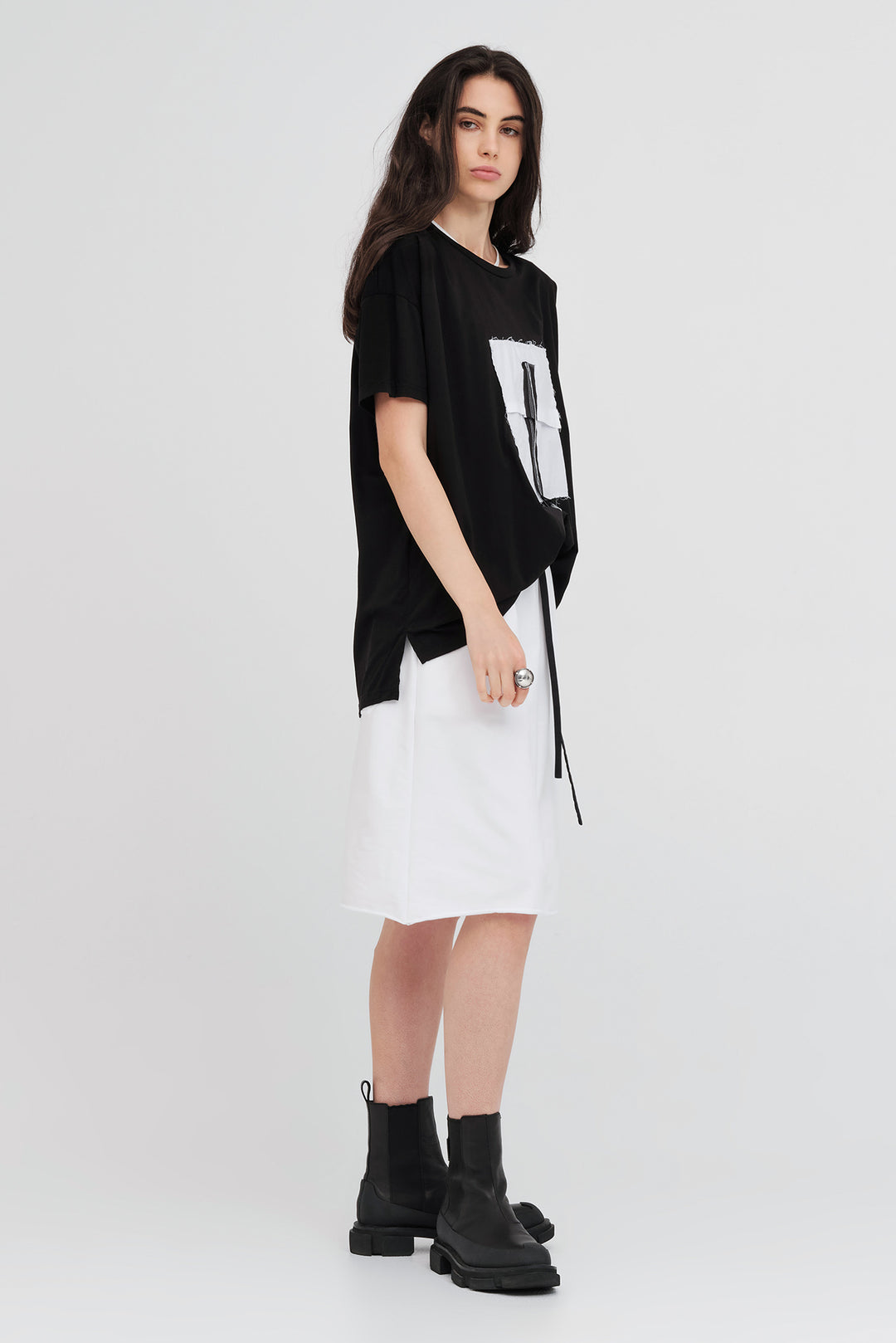 Sector Module Tee (Black/Ivory)