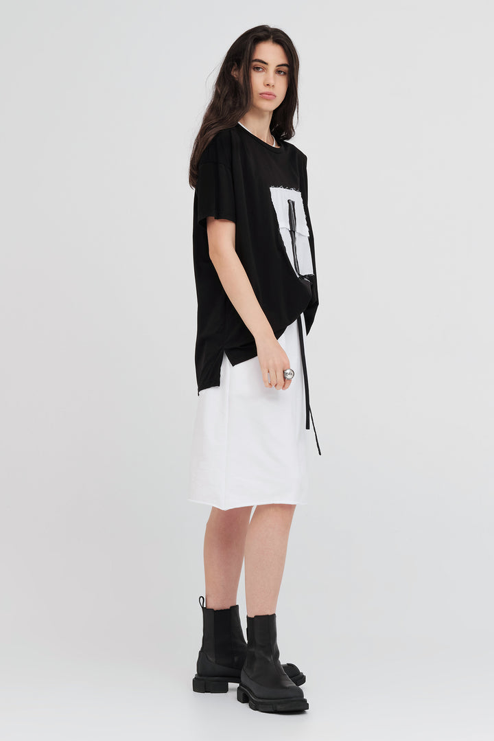 Sector Module Tee (Black/Ivory)