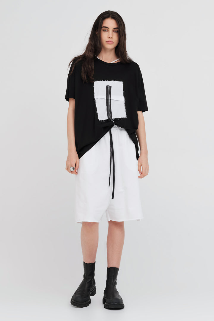 Sector Module Tee (Black/Ivory)