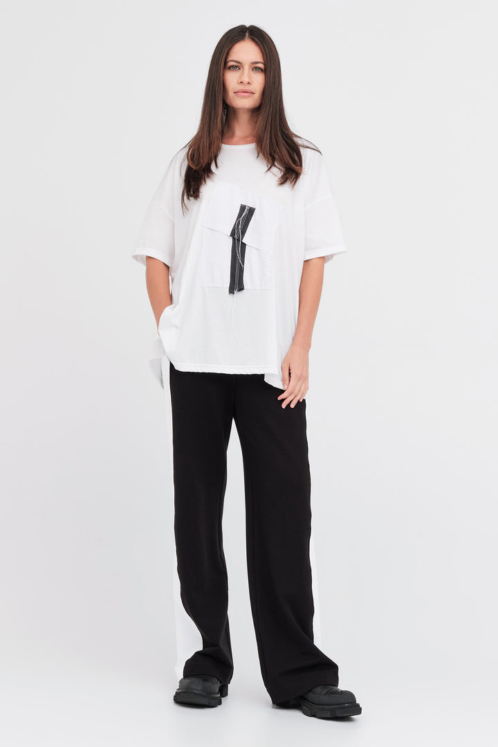 Sector Module Tee (Ivory/Black)