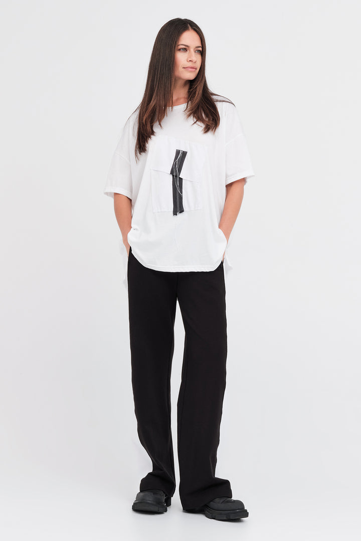 Sector Module Tee (Ivory/Black)