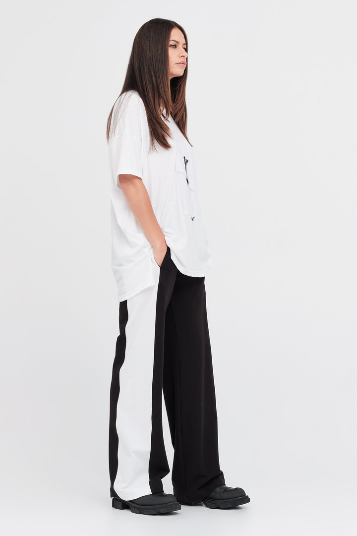 Sector Module Tee (Ivory/Black)