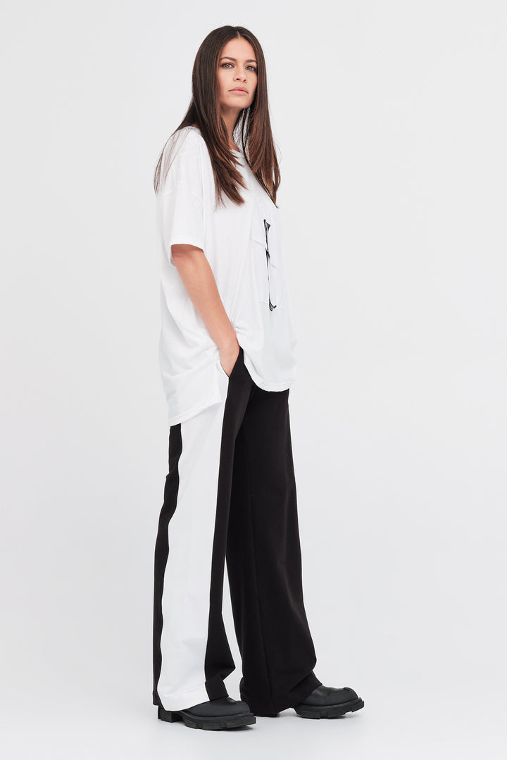 Sector Module Tee (Ivory/Black)