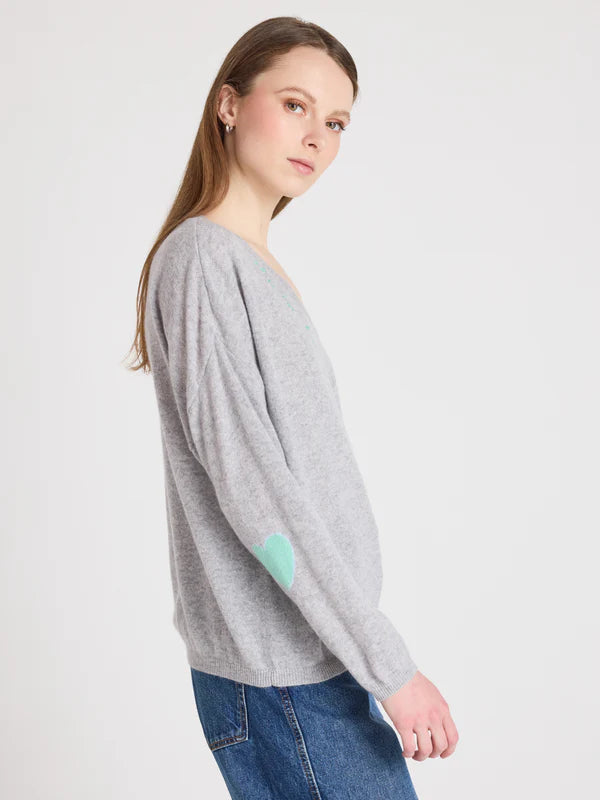 Kennedy Jumper (Light Heather Grey)