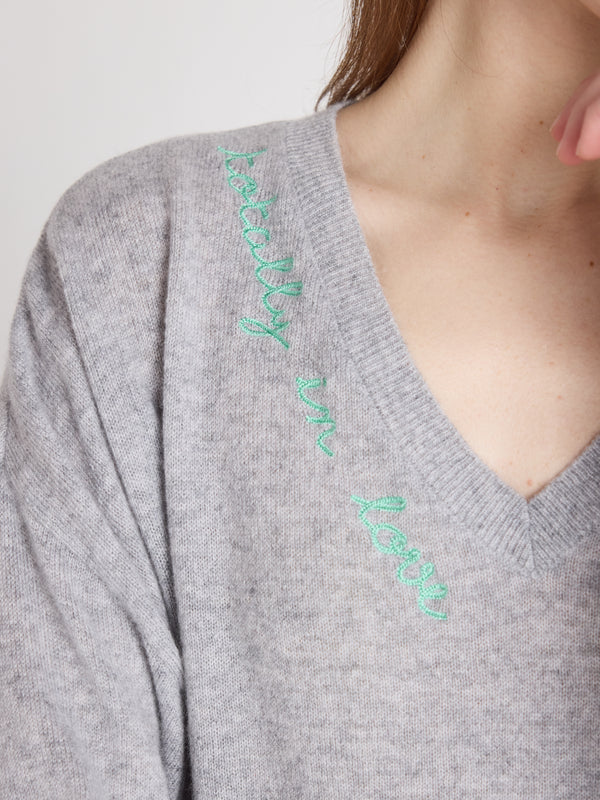 Kennedy Jumper (Light Heather Grey)