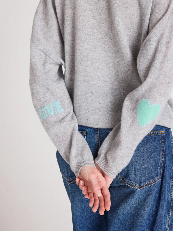 Kennedy Jumper (Light Heather Grey)