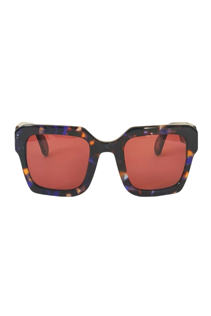 Damage Sunglasses (Indigo Tortoiseshell with Brown)