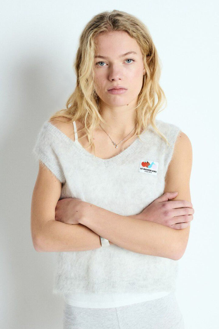 Nenybay Vest (Polar Melange)