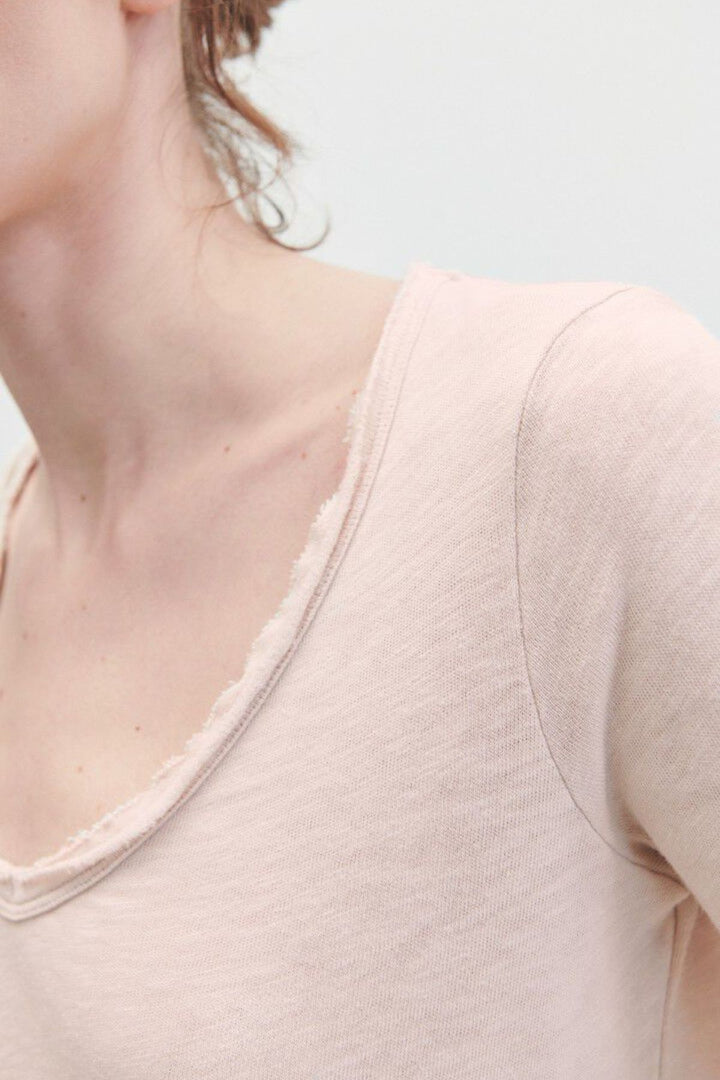 SONOMA V-NECK LONG SLEEVE (VINTAGE PEARL)