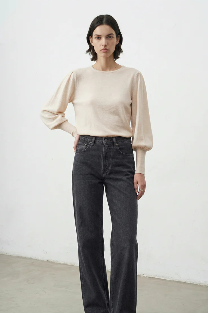 071 Always Bell Sleeve (Winter White)